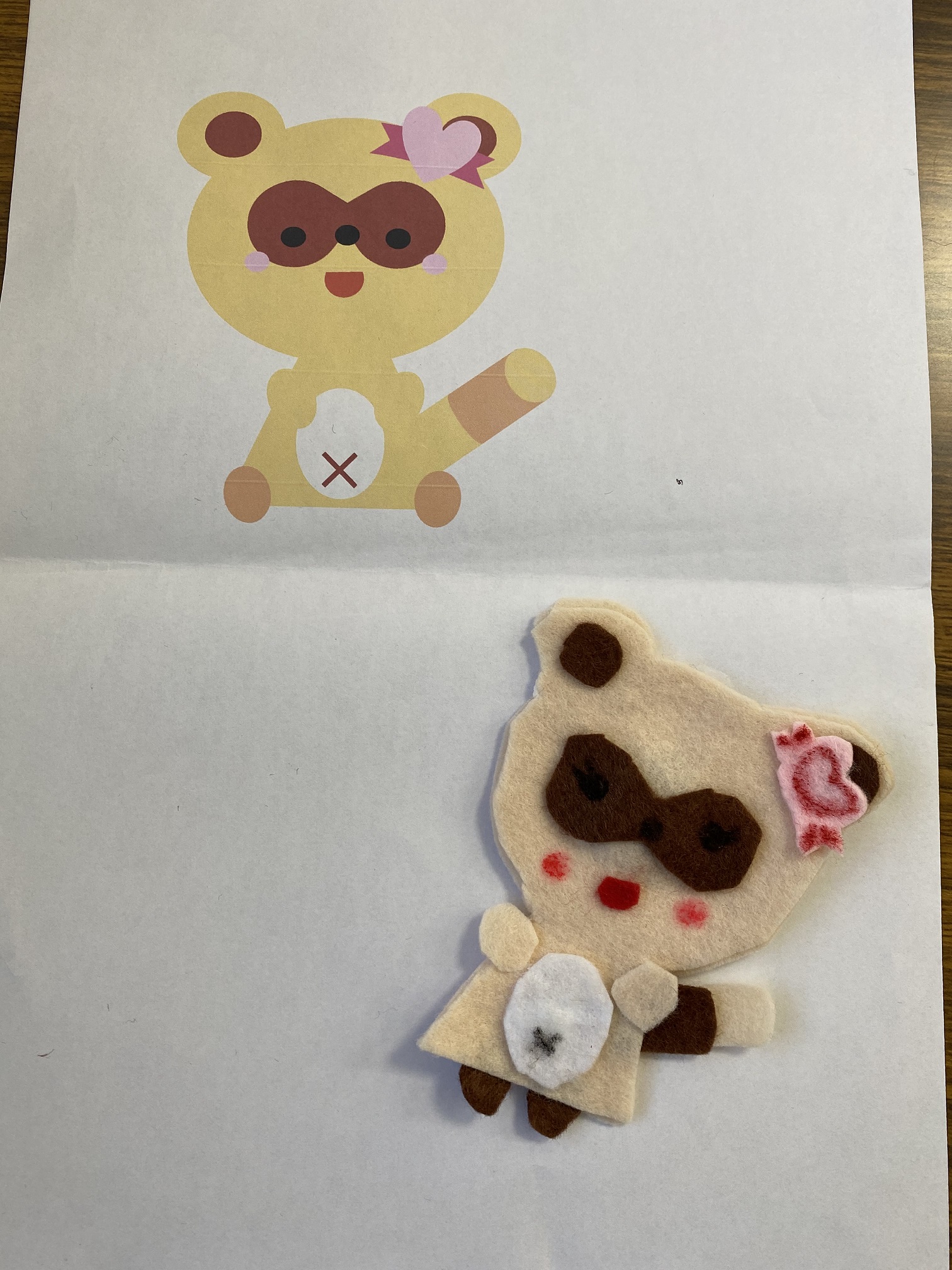 タヌキのマグネット